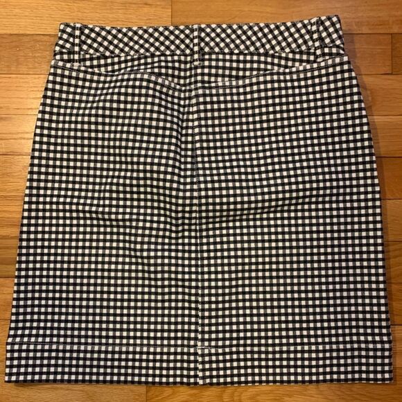 Talbots 6p checkered skirt - Picture 2 of 3